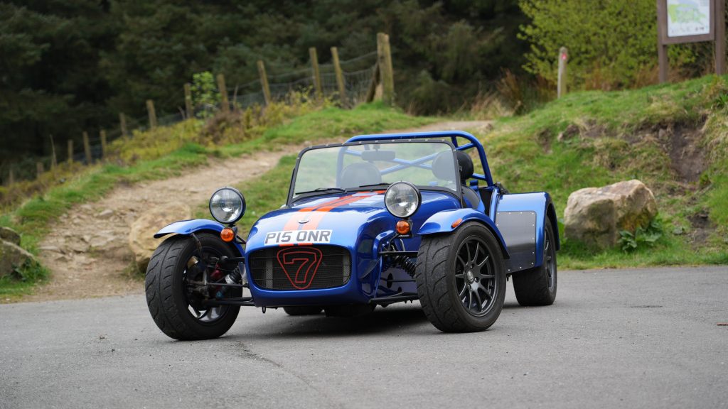 Caterham 7 hire in Lancashire and Cumbria